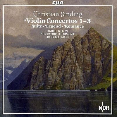 Sinding/ Bielow/ Ndr/ Beermann - Violin Concertos 1-3