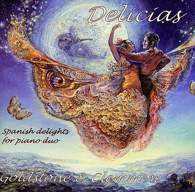 Chabrier/ Granados/ Saint-Saens/ Goldstone - Delicias: Spanish Delights for Piano Duo