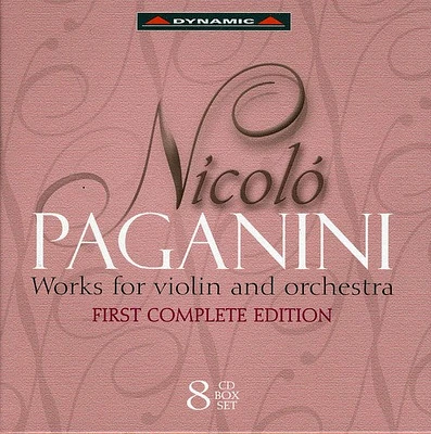 Paganini/ Massimo Quarta/ I Virtuosi Di Assisi - Works for Violin & Orchestra