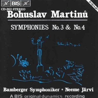 Martinu/ Jarvi/ Bamberg So - Symphonies 3 & 4