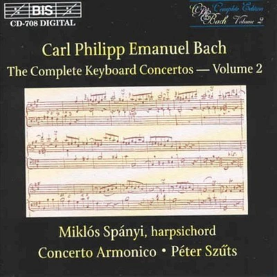 C.P.E. Bach / Spanyi/ Szuts - Keyboard Concertos 2