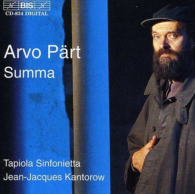 Part/ Kantorow/ Tapiola Sinfonietta - Summa for String Orchestra