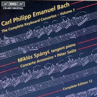 C.P.E. Bach / Spanyi/ Spany/ Szuts - Complete Keyboard Concertos 7