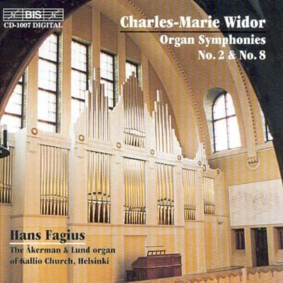 Widor/ Hans Fagius / Helsinki - Organ Sym #2 in D Op 13 / Organ Sym #8 in B Op 42