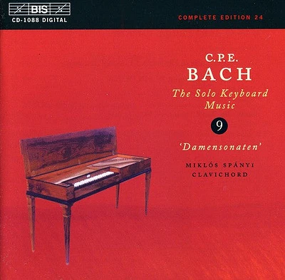 C.P.E. Bach / Spanyi - Complete Keyboard Works 9