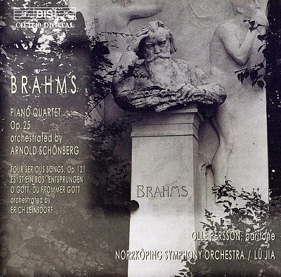 Brahms/ Orch Schoenberg/ Norrkopin Sym Orch - Piano Quartet