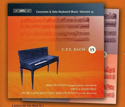 Bach/ Opus X Ensemble - Keyboard Concertos & Solo Keyboard Music 15