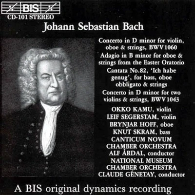 Bach/ Skram/ Hoff/ Genetay - Concerto in D minor / Adagio