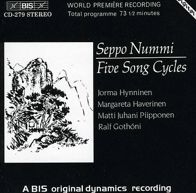 Nummi/ Hynninen/ Haverinen - 5 Song Cycles