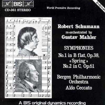 Schumann/ Ceccato/ Bergen Po - Mahler Symphonies 1 & 2