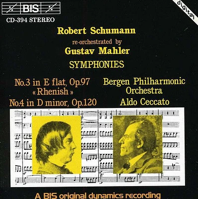 Schumann/ Ceccato/ Bergen Philharmonic - Symphonies 3 & 4