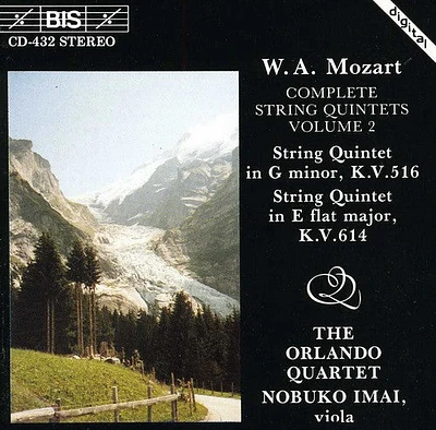 Mozart/ Imai/ Orlando Quartet - String Quintet 2 in G