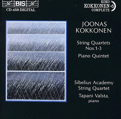 Kokkonen/ Valsta/ Sibelius Academy String Qrt - String Quartets 1, 2 & 3 / Piano Quintet