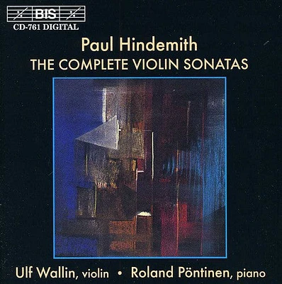 Hindemith/ Wallin/ Pontinen - Complete Violin Sonatas