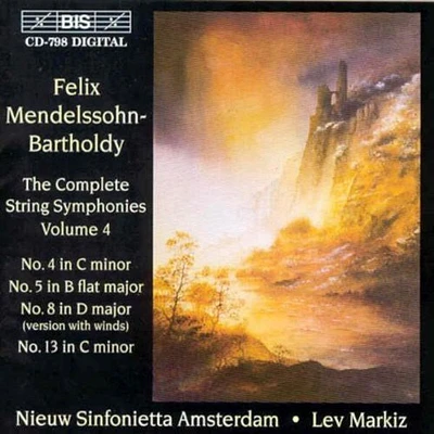 Mendelssohn/ Nieuw Sinfonietta Amsterdam - String Symphonies I