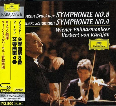 Herbert Karajan Von - Bruckner: Symphony No. 8/Schumann: S