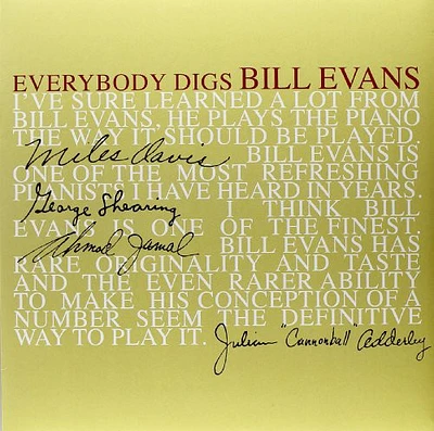 Bill Evans - Everybody Digs Bill Evans