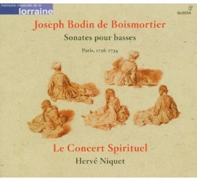 De Boismortier/ Niquet/ Concert Spirituel - Sonates Pour Basses