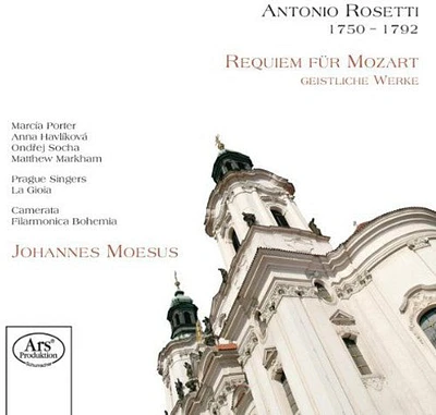 Rosetti/ Antonio/ Camerata Filarmonica Bohemia - Requim for Mozart