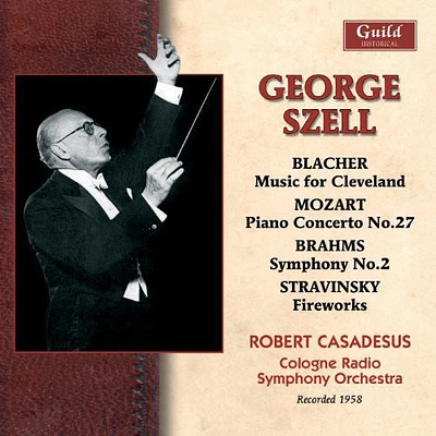 Blacher/ Mozart/ Brahms - George Szell-Blacher Mozart Etc. 1958