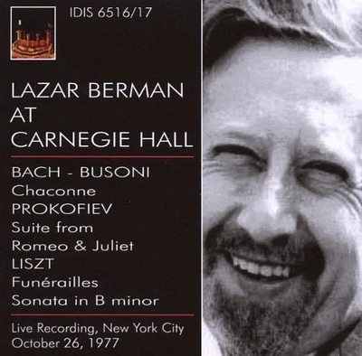 J.S. Bach / Busoni - Lazar Berman