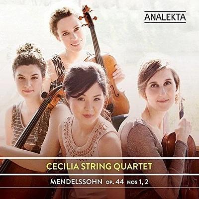 Cecilia String Quartet - Mendelssohn Op. 44 Nos 1 2