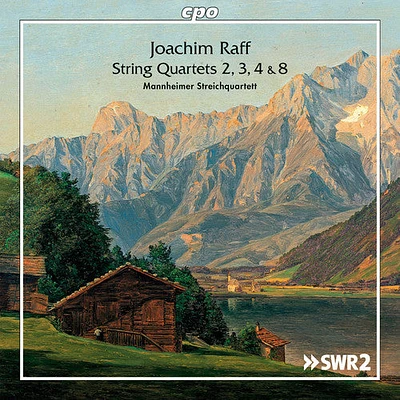 Raff/ Mannheim String Quartet - String Quartets Nos. 2 & 3 & 4 & 8