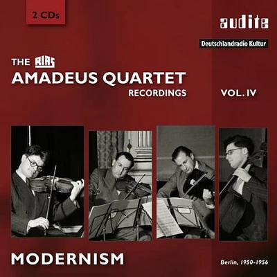 Britten/ Rias Amadeus Quartet - Rias Amadeus Quartet Recordings 4 - Modernism