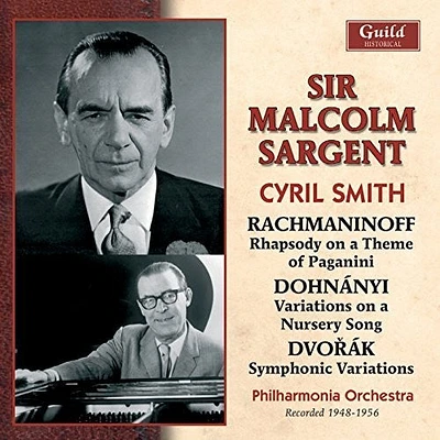 Rachmaninoff/ Malcolm Sargent - Sargent - Rachmaninoff Dohnanyi Dvorak 1948-1956