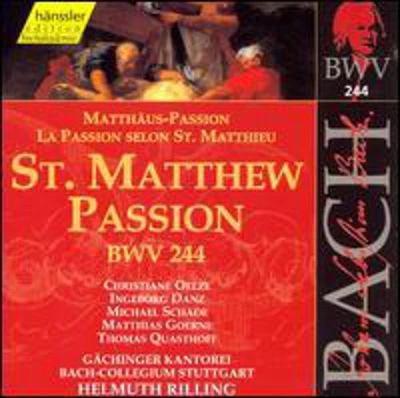 J.S. Bach / Gachinger Kantorei/ Rilling - St Matthew's Passion