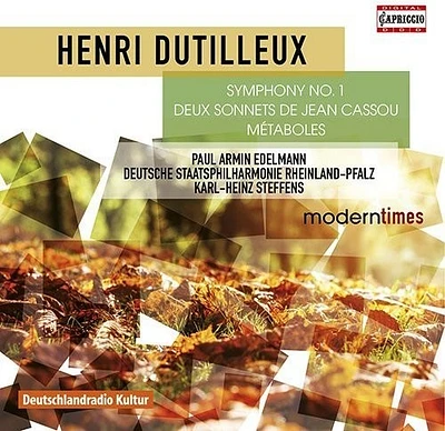 Dutilleux/ German State Philharmonic Rheinland - Symphony No. 1 - Deux Sonnets de Jean Cassou