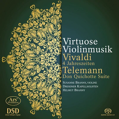 Telemann/ Branny/ Dresdner Kapellsolisten - Vivaldi & Telemann: Virtuose Violinmusik