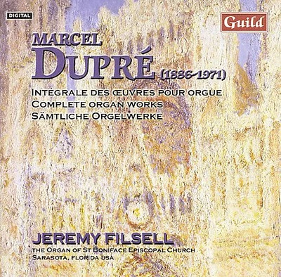 Dupre/ Filsell - Complete Organ Works 8: Psalm Xviii / Vision Op 44