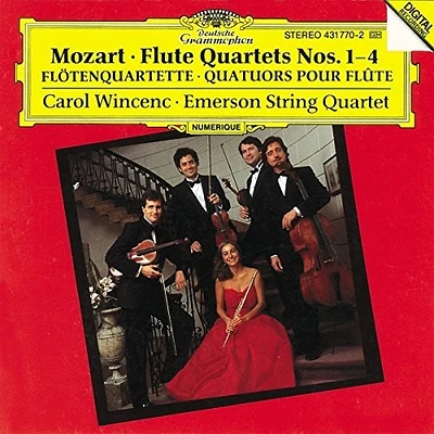 Mozart/ Emerson String Quartet/ Wincenc - Flute Quartets Nos 1-4