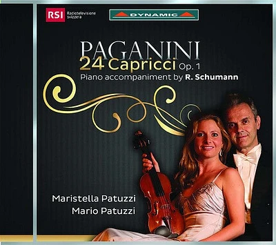 Paganini/ Schumann/ Patuzzi - Paganini & Schumann: 24 Capriccio, Op. 1