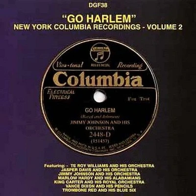 Go Harlem: New York Columbia Recordings 2/ Var - Go Harlem: New York Columbia Recordings 2 / Various