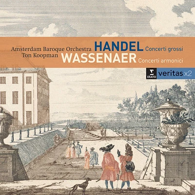 Handel/ Amsterdam Baroque Orchestra/ Koopman - Concerti Grossi Op 6 Nos 1 2 4 & 6 / Van Wassenaer