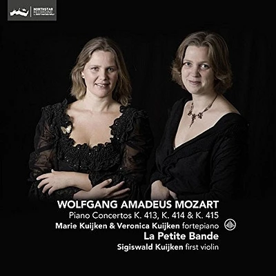 Mozart/ Kuijken - Wolfgang Amadeus Mozart: Piano Concertos KV. 413-415