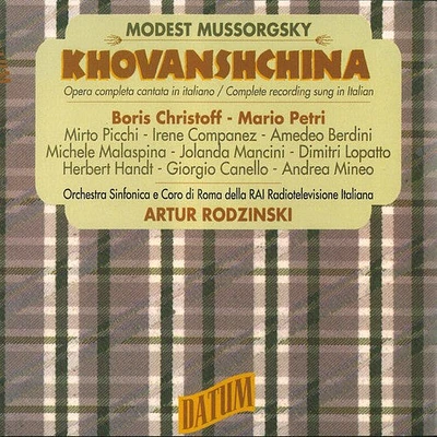 Modest Mussorgsky/ Christoff/ Rodzinski - Modest Mussorgsky: Khovanshchina