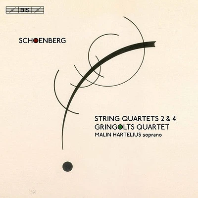 Schoenberg/ Gringolts Quartet/ Hartelius - String Quartets 2 & 4