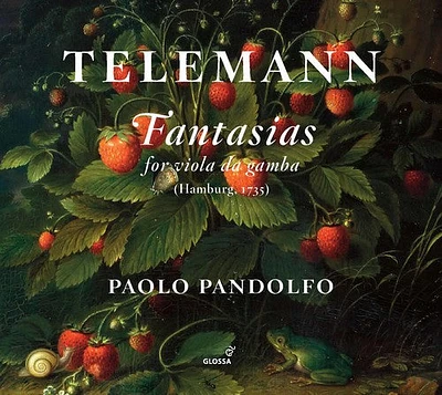 Telemann/ Pandolfo - Fantasias for Viola Da Gamba