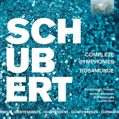 Schubert/ Staatskapelle Dresden/ Boskovsky - Complete Symphonies