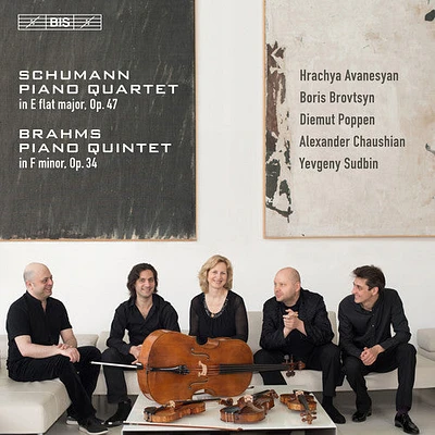 Brahms/ Sudbin/ Chaushian - Piano Quartet 47 / Piano Quintet 34