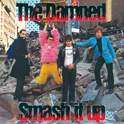 Damned - Smash It Up B/W Burglar (Red Vinyl)