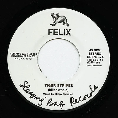 Felix - Tiger Stripes / You Can't Hold Me Down