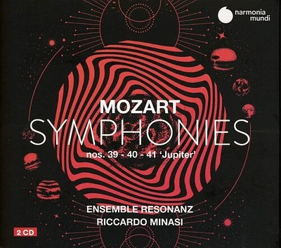 Mozart/ Riccardo Minasi / Ensemble Resonanz - Mozart: Symphonies 39, 40 & 41