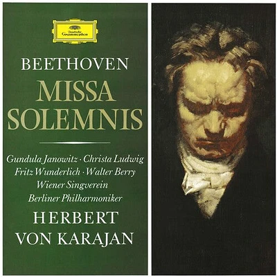 Jonawitz/ Ludwig/ Berliner Phil/ Von Karajan - Beethoven: Missa Solemnis Op. 123 [CD/Blu-Ray]