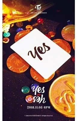 Twice - Yes or Yes (Random Cover) (incl. Photobook, Photocard + Title Card)