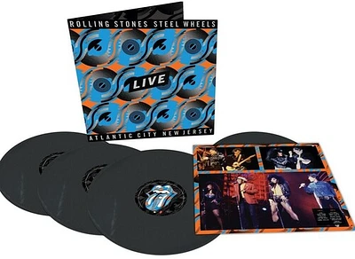 Rolling Stones - Steel Wheels Live: Atlantic City New Jersey (4LP Black 180gm Vinyl)