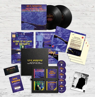 Rick Wakeman - Return To The Centre Of The Earth (Super Deluxe Box 180gm 2LP+4CD+DVD, Press Pack, Photo, Posters)